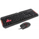 Комплект (клавіатура, миша) A4Tech Q1100 Bloody Black USB