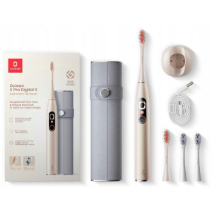 Розумна зубна електрощітка Oclean X Pro Digital Set Electric Toothbrush Champagne Gold