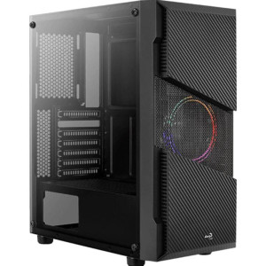 Корпус AEROCOOL Menace Saturn RGB-G-BK-v1 Black без БП Корпус AEROCOOL Menace Saturn RGB-G-BK-v1 Black без БП