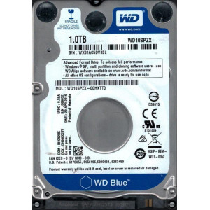 HDD 2.5" SATA 1.0TB WD Blue 5400rpm 128MB (WD10SPZX) HDD 2.5" SATA 1.0TB WD Blue 5400rpm 128MB (WD10SPZX)