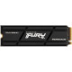 Накопитель SSD 1.0TB Kingston Fury Renegade with Heatsink M.2 2280 PCIe 4.0 x4 NVMe 3D TLC (SFYRSK/1000G)