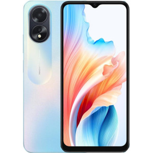 Смартфон Oppo A18 4/128GB Dual Sim Glowing Blue Смартфон Oppo A18 4/128GB Dual Sim Glowing Blue