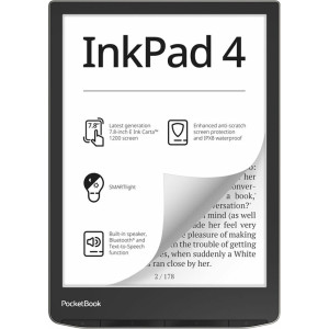Электронная книга PocketBook 743G InkPad 4 Stundust Silver (PB743G-U-CIS) Электронная книга PocketBook 743G InkPad 4 Stundust Silver (PB743G-U-CIS)