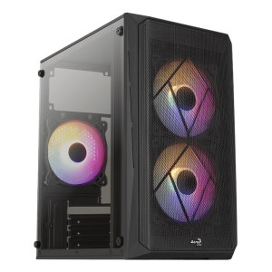 Корпус AeroCool CS-107-A-BK-v2 (ACCS-PC14032.11) Black + БЖ VX Plus 500 500W Корпус AeroCool CS-107-A-BK-v2 (ACCS-PC14032.11) Black + БЖ VX Plus 500 500W