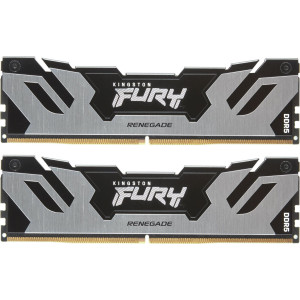 Модуль пам`яті DDR5 2x24GB/6400 Kingston Fury Renegade Silver (KF564C32RSK2-48) Модуль пам`яті DDR5 2x24GB/6400 Kingston Fury Renegade Silver (KF564C32RSK2-48)
