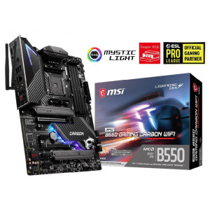 MSI MPG B550 Gaming Carbon WiFi Socket AM4 MSI MPG B550 Gaming Carbon WiFi Socket AM4