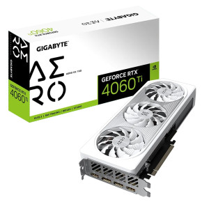 Відеокарта GF RTX 4060 Ti 16GB GDDR6 Aero OC Gigabyte (GV-N406TAERO OC-16GD) Відеокарта GF RTX 4060 Ti 16GB GDDR6 Aero OC Gigabyte (GV-N406TAERO OC-16GD)