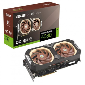 Видеокарта GF RTX 4080 16GB GDDR6X OC Asus (RTX4080-O16G-NOCTUA) Видеокарта GF RTX 4080 16GB GDDR6X OC Asus (RTX4080-O16G-NOCTUA)