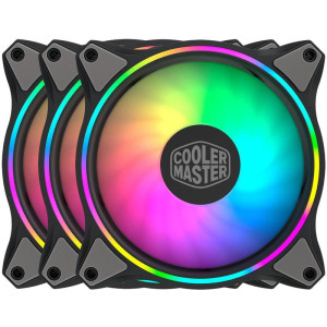 Набір вентиляторов Cooler Master MasterFan MF120 Halo 3in1 ARGB Sync+Wired ARGB Controller (MFL-B2DN-183PA-R1) Набір вентиляторов Cooler Master MasterFan MF120 Halo 3in1 ARGB Sync+Wired ARGB Controller (MFL-B2DN-183PA-R1)