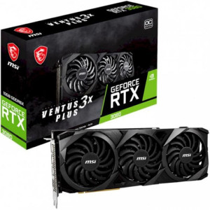 Відеокарта GF RTX 3080 10GB GDDR6X Ventus 3X Plus OC MSI (GeForce RTX 3080 VENTUS 3X PLUS 10G OC LHR) Відеокарта GF RTX 3080 10GB GDDR6X Ventus 3X Plus OC MSI (GeForce RTX 3080 VENTUS 3X PLUS 10G OC LHR)