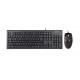 Комплект (клавиатура, мышь) A4Tech KR-8372 Black USB