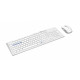 Комплект (клавиатура, мышь) Rapoo 8200m Wireless White
