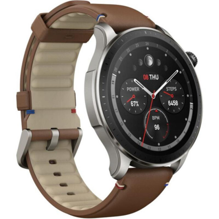 Смарт-часы Xiaomi Amazfit GTR 4 Vintage Brown Leather