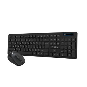 Комплект (клавиатура, мышка) беспроводной Vinga KBSW-100 Black Комплект (клавиатура, мышка) беспроводной Vinga KBSW-100 Black