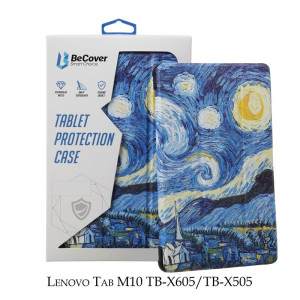 Чохол-книга BeCover Smart для Lenovo Tab M10 TB-X605/TB-X505 Night (707307) Чохол-книга BeCover Smart для Lenovo Tab M10 TB-X605/TB-X505 Night (707307)