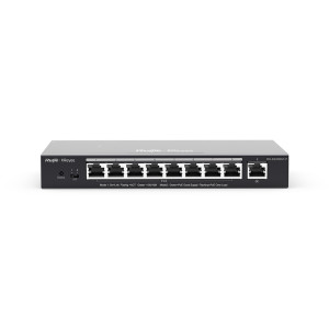 Коммутатор Ruijie Reyee RG-ES209GC-P (8xGE PoE+, 1xGE, max PoE 120W, desktop, steel case, Ruijie Cloud, Web Smart) Коммутатор Ruijie Reyee RG-ES209GC-P (8xGE PoE+, 1xGE, max PoE 120W, desktop, steel case, Ruijie Cloud, Web Smart)