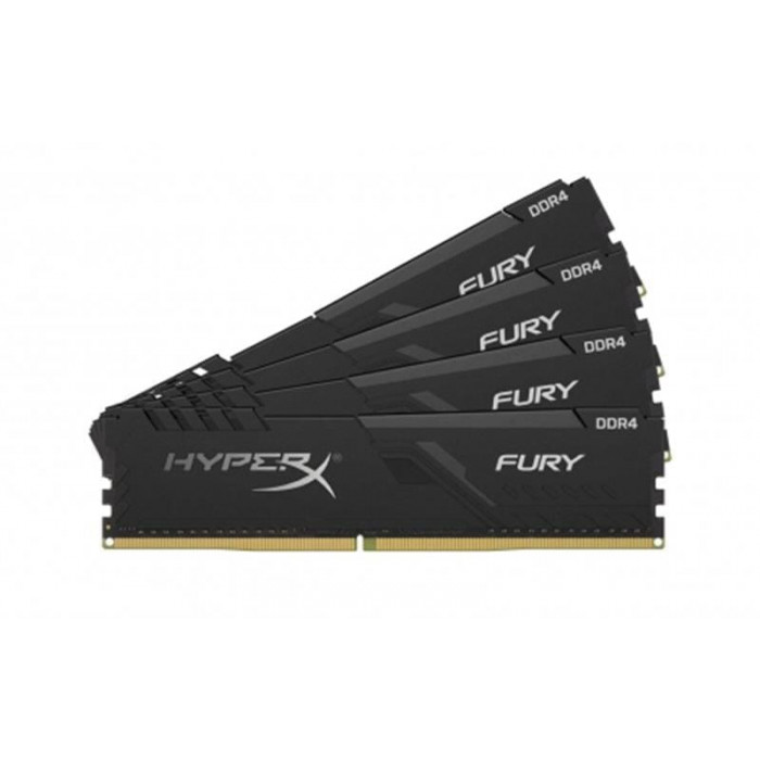 DDR4 4x16GB/3200 Kingston HyperX Fury Black (HX432C16FB4K4/64)
