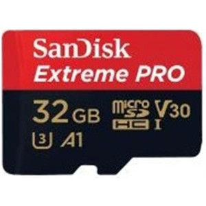 Карта памяти MicroSDHC 32GB UHS-I/U3 Class 10 SanDisk Extreme Pro A1 + SD-адаптер R100/W90MB/s (SDSQXCG-032G-GN6MA) Карта памяти MicroSDHC 32GB UHS-I/U3 Class 10 SanDisk Extreme Pro A1 + SD-адаптер R100/W90MB/s (SDSQXCG-032G-GN6MA)