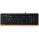 Клавиатура A4Tech FK10 Ukr Orange USB