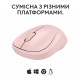 Мышка беспроводная Logitech M240 Silent Rose (910-007121)