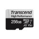 Карта пам`ятi MicroSDXC 256GB UHS-I/U3 Class 10 Transcend 330S R100/W60MB/s + SD-адаптер (TS256GUSD330S)