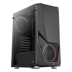Корпус AeroCool Zauron Saturn FRGB-G-BK-v2 (ACCM-PV23023.11) Black без БП Корпус AeroCool Zauron Saturn FRGB-G-BK-v2 (ACCM-PV23023.11) Black без БП
