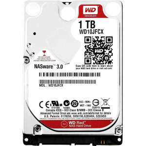 HDD 2.5" SATA 1.0TB WD Caviar Red 5400rpm 16 MB (WD10JFCX) HDD 2.5" SATA 1.0TB WD Caviar Red 5400rpm 16 MB (WD10JFCX)