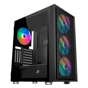 Корпус 1stPlayer AR-7-G6-PLUS Black без БП Корпус 1stPlayer AR-7-G6-PLUS Black без БП