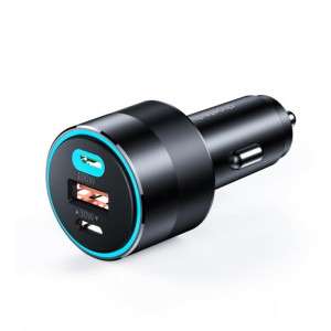 Автомобильное зарядное устройство для Choetech (2xUSB Type C; 1USB) PD3.0 QC3.0 Black (TC0011) Автомобильное зарядное устройство для Choetech (2xUSB Type C; 1USB) PD3.0 QC3.0 Black (TC0011)