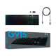 Клавиатура беспроводная Logitech G915 Lightspeed Wireless RGB Mechanical Clicky (920-009111) Black USB