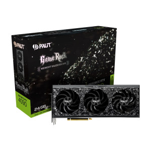 Відеокарта GF RTX 4090 24GB GDDR6X GameRock Palit (NED4090019SB-1020G) Відеокарта GF RTX 4090 24GB GDDR6X GameRock Palit (NED4090019SB-1020G)