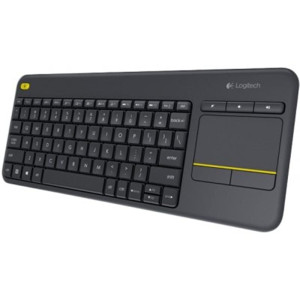 Клавіатура Logitech Wireless Touch Keyboard K400 Plus RUS Black (920-007147) Клавіатура Logitech Wireless Touch Keyboard K400 Plus RUS Black (920-007147)