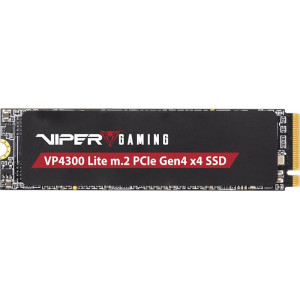 Накопичувач SSD 4TB Patriot Viper VP4300 Lite M.2 2280 PCIe 4.0 x4 NVMe TLC (VP4300L4TBM28H) Накопичувач SSD 4TB Patriot Viper VP4300 Lite M.2 2280 PCIe 4.0 x4 NVMe TLC (VP4300L4TBM28H)