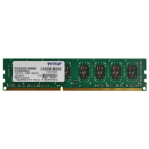 DDR3 4GB/1600 Patriot Signature Line (PSD34G16002) DDR3 4GB/1600 Patriot Signature Line (PSD34G16002)