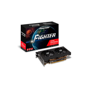 Відеокарта AMD Radeon RX 6500 XT 4GB GDDR6 Fighter PowerColor (AXRX 6500XT 4GBD6-DH/OC) Відеокарта AMD Radeon RX 6500 XT 4GB GDDR6 Fighter PowerColor (AXRX 6500XT 4GBD6-DH/OC)