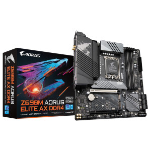 Материнская плата Gigabyte Z690M Aorus Elite AX DDR4 Socket 1700 Материнская плата Gigabyte Z690M Aorus Elite AX DDR4 Socket 1700