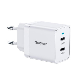 Сетевое зарядное устройство для Choetech White (Q5006-EU-WH)