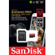 Карта памяти MicroSDHC 32GB UHS-I/U3 Class 10 SanDisk Extreme Pro A1 + SD-адаптер R100/W90MB/s (SDSQXCG-032G-GN6MA)