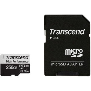 Карта пам`ятi MicroSDXC 256GB UHS-I/U3 Class 10 Transcend 330S R100/W60MB/s + SD-адаптер (TS256GUSD330S) Карта пам`ятi MicroSDXC 256GB UHS-I/U3 Class 10 Transcend 330S R100/W60MB/s + SD-адаптер (TS256GUSD330S)