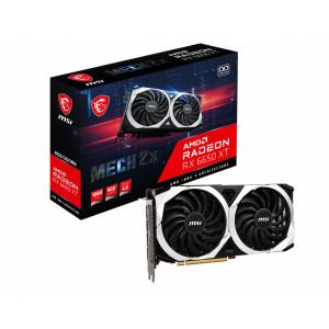 Відеокарта Radeon RX 6650 XT 8GB GDDR6 Mech 2X OC MSI (Radeon RX 6650 XT Mech 2X 8G OC) Відеокарта Radeon RX 6650 XT 8GB GDDR6 Mech 2X OC MSI (Radeon RX 6650 XT Mech 2X 8G OC)