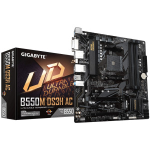 Материнская плата Gigabyte B550M DS3H AC Socket AM4 Материнская плата Gigabyte B550M DS3H AC Socket AM4