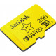 Карта памяти MicroSDXC 256GB Class 10 SanDisk для Nintendo Switch R100/W90MB/s (SDSQXAO-256G-GN3ZN)
