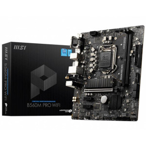 MSI B560M Pro WiFi Socket 1200 MSI B560M Pro WiFi Socket 1200