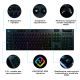 Клавиатура беспроводная Logitech G915 Lightspeed Wireless RGB Mechanical Clicky (920-009111) Black USB