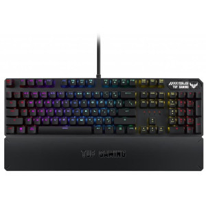 Клавиатура Asus TUF Gaming K3 Red RGB Black (90MP01Q0-BKRA00) USB Ru Клавиатура Asus TUF Gaming K3 Red RGB Black (90MP01Q0-BKRA00) USB Ru