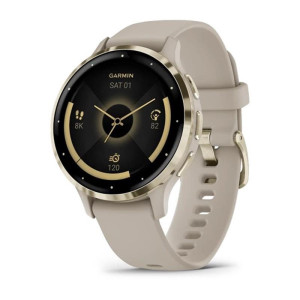 Смарт-годинник Garmin Venu 3s Soft Gold Stainless Steel Bezel with French Gray Case and Silicone Band (010-02785-52) Смарт-годинник Garmin Venu 3s Soft Gold Stainless Steel Bezel with French Gray Case and Silicone Band (010-02785-52)