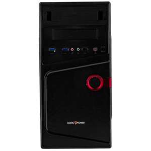 Корпус Logicpower 6104-400w 8см, 1xUSB2.0, 2xUSB3.0, Black Корпус Logicpower 6104-400w 8см, 1xUSB2.0, 2xUSB3.0, Black