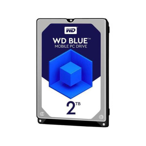 HDD 2.5" SATA 2.0TB WD Blue 5400rpm 128MB (WD20SPZX)