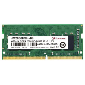 DDR4 4GB/2666 Transcend JetRam (JM2666HSH-4G) DDR4 4GB/2666 Transcend JetRam (JM2666HSH-4G)