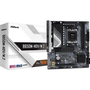 Материнская плата ASRock B650M-HDV/M.2 Socket AM5 Материнская плата ASRock B650M-HDV/M.2 Socket AM5